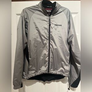 Marmot Women’s Large Light Gray Outdoor Jacket Full Zip